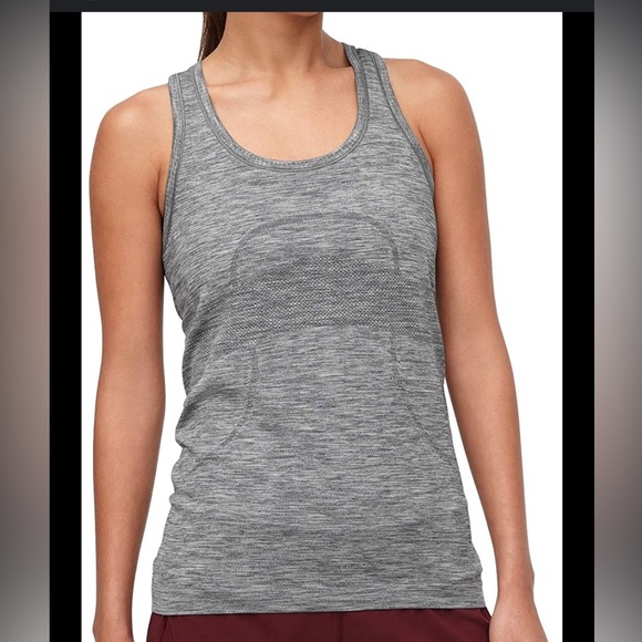 EUC Lululemon Run Swiftly Tech Racerback Tank Top 🖤🍋 - Picture 3 of 5